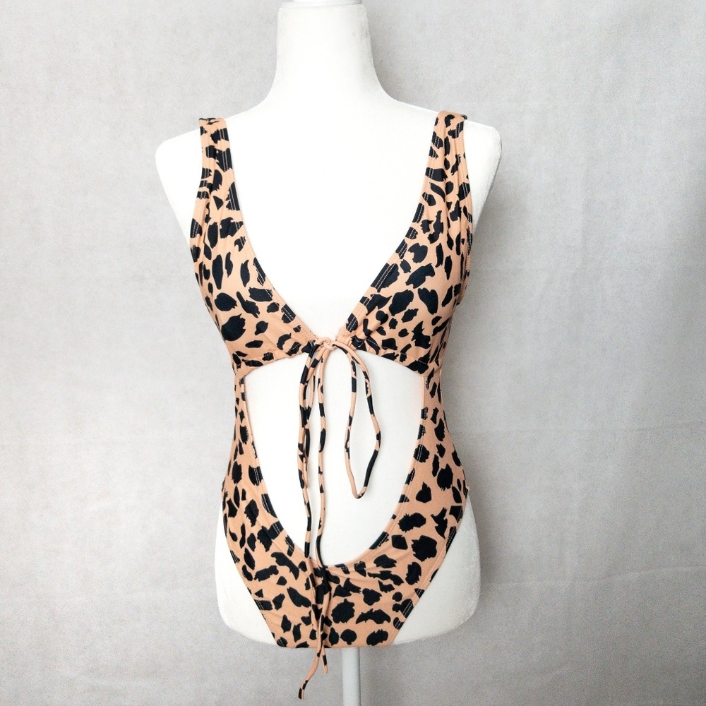 Animal Print Bathing Suit